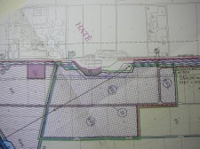 Plán komerčních pozemků Chvalovice